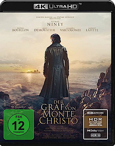 Graf von Monte Christo, Der (UHD) 4K  Min: 178/DD5.1/WS