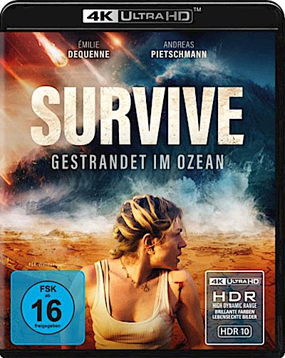 Survive - Gestrandet im Ozean (UHD) 4K  Min: 90/DD5.1/WS