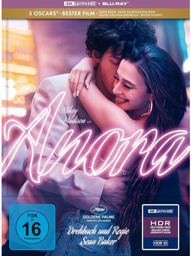 Anora Mediabook  (UHD) 4K Limitiertes Mediabook - Cover B