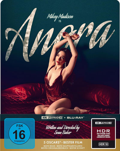Anora SteelBook  (UHD) 4K Limitiertes SteelBook