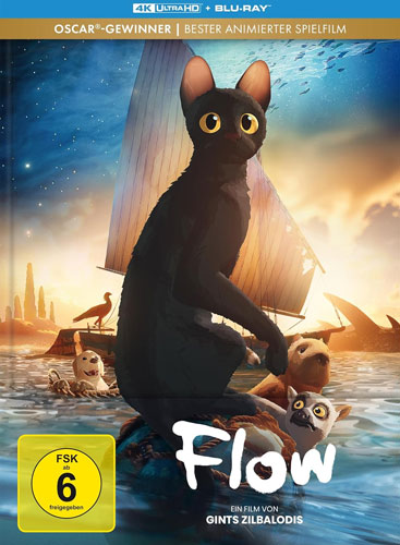 Flow (UHD+BR) LE -Mediabook- 4K  Min: 85/DD5.1/WS 2Disc