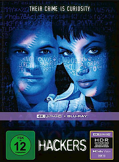 Hackers - Im Netz des FBI (UHD+BR) LE -MB- 4K  Limited Edition, MediaBook