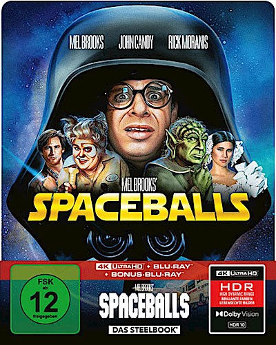 Spaceballs (UHD+BR) LE -SB- 4K  Limitiertes 3-Disc-Steelbook