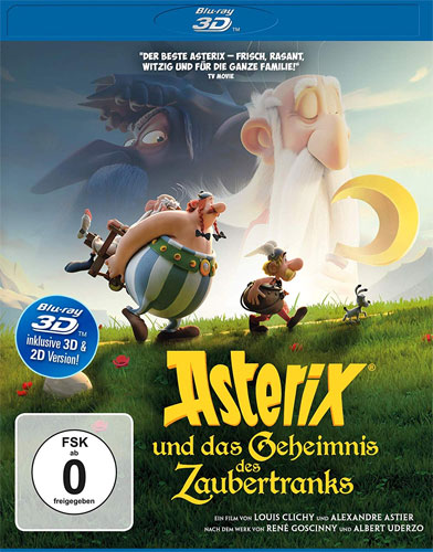 Asterix & das Geheimnis d.Zaubert.(BR)3D Min: 85/DD5.1/WS  3D&2D