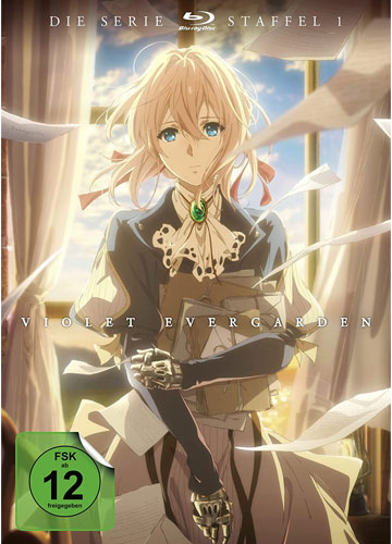 Violet Evergarden - Kompl. SSN 1 (BR) 4 Disc Komplettbox - Standard Edition