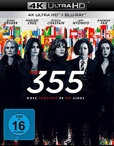 355, The (UHD+BR)  2Disc Min: 123/DD5.1/WS  4K