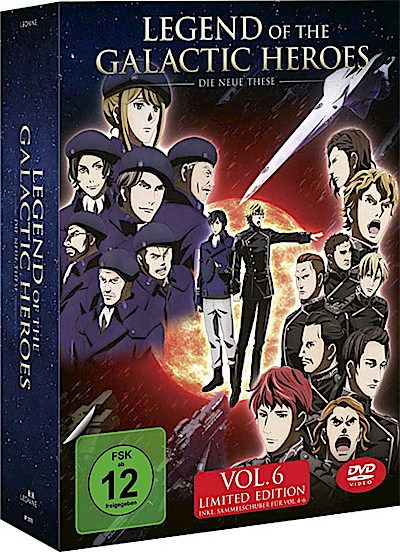 Legend of t.Galactic Heroes: NT #6 (DVD) Die Neue These Vol.#6, Min: 96/DD5.1/WS