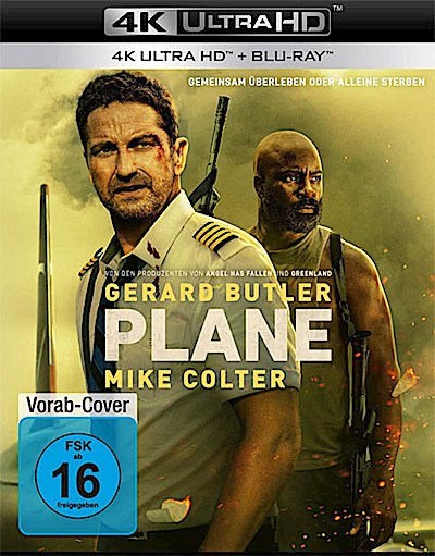 Plane (UHD+BR) 4K  Min: 108/DD5.1/WS  2Disc