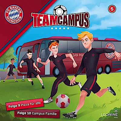FC Bayern Team Campus (Fußball). Tl.5, 1 Audio-CD
