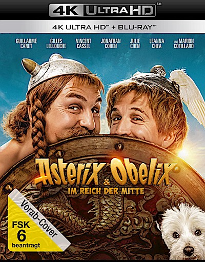 Asterix & Obelix im Reich der Mitte (UHD+BR) 4K  Min: 110/DD5.1/WS 2Disc