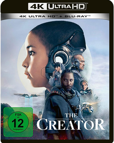 The Creator (4k-UHD + Blu-ray)