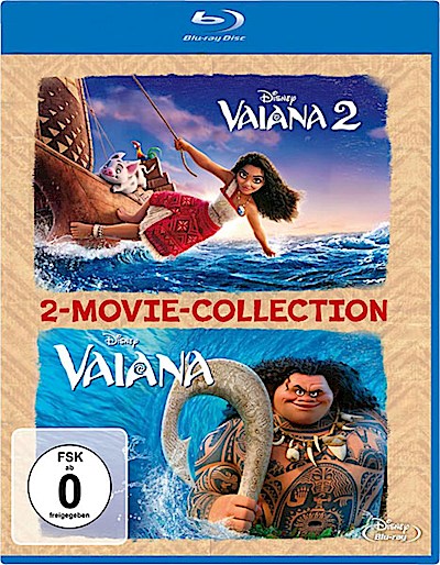 Vaiana - 2-Movie-Collection (Teil 1 & 2)