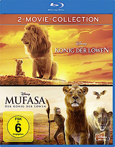 Der König der Löwen + Mufasa (Live-Action Doppelpack)