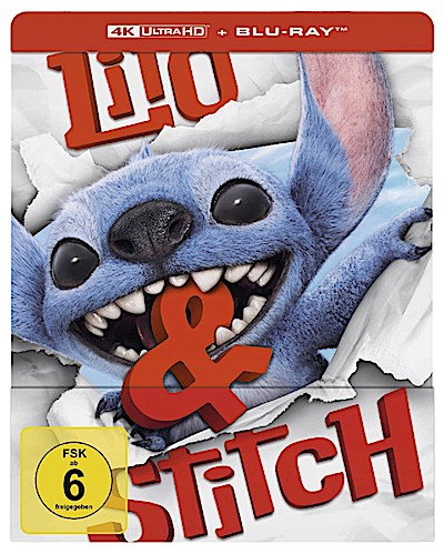 Lilo & Stitch (Live Action) (4K-UHD & Blu-ray Steelbook)