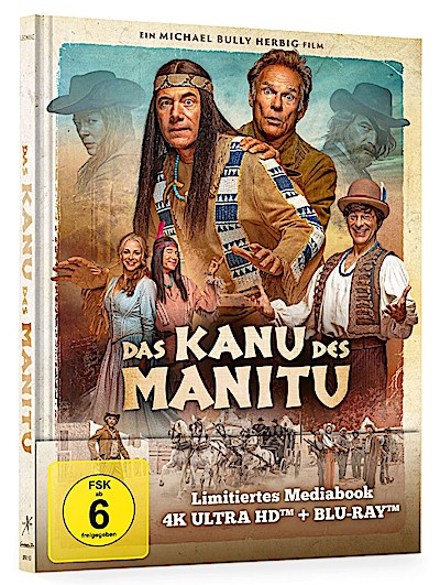 Das Kanu des Manitu (Mediabook, 4K-UHD & Blu-ray)