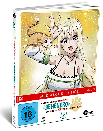 Beheneko: Ich bin ein mächtiger Behemoth 1.3 (DV)  Limited UNCUT Edition Vol.1.3, AniMoon
