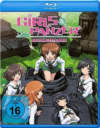 Girls & Panzer - Die komplette Serie (Volume 1-3 + OVA)