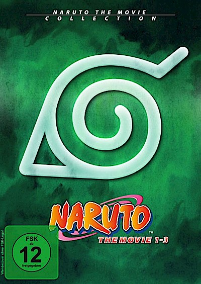 Naruto - The Movie  Collection (DVD)  3Disc Min: 264/DD5.1/WS