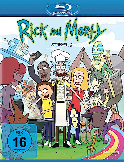 Rick and Morty: Die komplette 2. Staffel