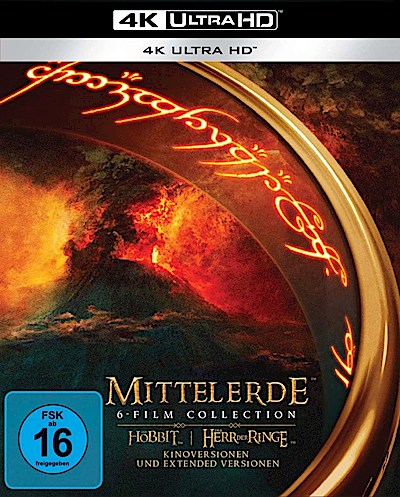 Mittelerde: 6-Film-Collection (4K-UHD)