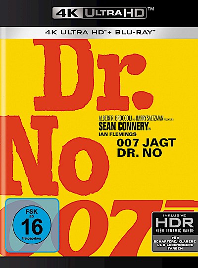 James Bond - 007 jagt Dr. No (4K-UHD + Blu-ray)
