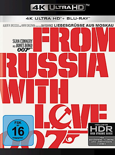 James Bond - Liebesgrüße aus Moskau (4K-UHD + Blu-ray)