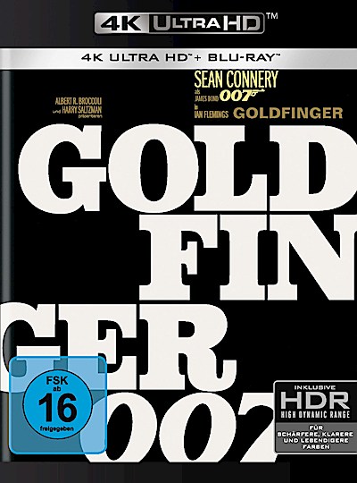 James Bond - Goldfinger (4K-UHD + Blu-ray)