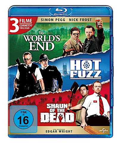 Cornetto Trilogie: The World’s End / Hot Fuzz / Shaun of th