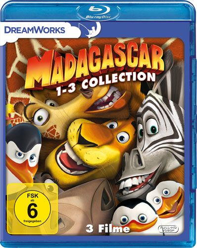 Madagascar 1-3 (3-Movie Collection)