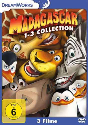 Madagascar 1-3 (3-Movie Collection)