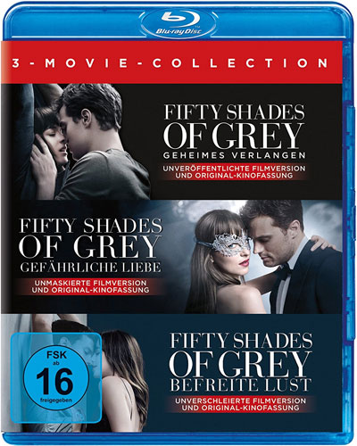 Fifty Shades of Grey (3-Movie - Collection)