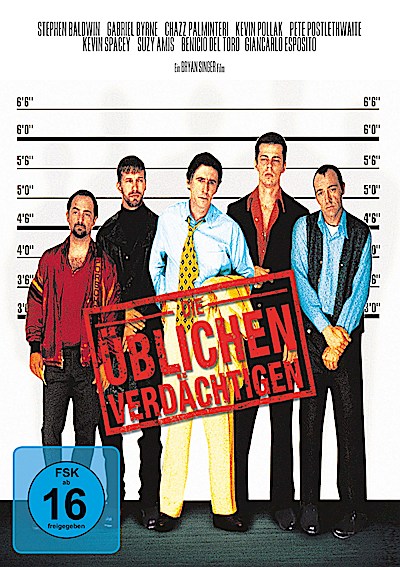 Üblichen Verdächtigen, Die (DVD) Min: 102/DD5.1/WS  *Neues Cover
