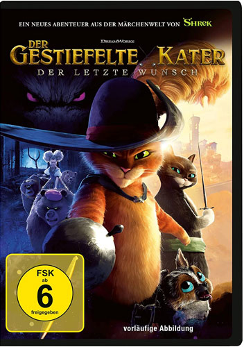 Gestiefelte Kater: Der letzte Wunsch (DVD)  Min: 93/DD5.1/WS