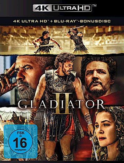 Gladiator II (4K-UHD & Blu-ray)