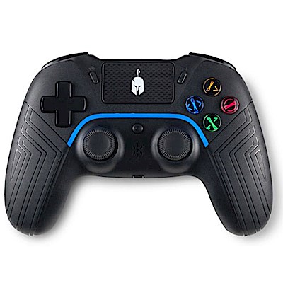 Spartan Gear - Aspis 4 Wired & Wireless Controller (Compatible with PC [wired] and Playstation 4 [wireless]) (colour: Black)