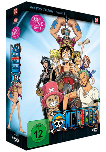 One Piece BOX #8 (DVD)  TV-Serie  6DVDs AV Visionen