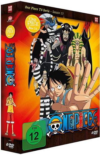 One Piece BOX 14 (DVD)  TV-Serie  6DVDs AV Visionen (Season 13)