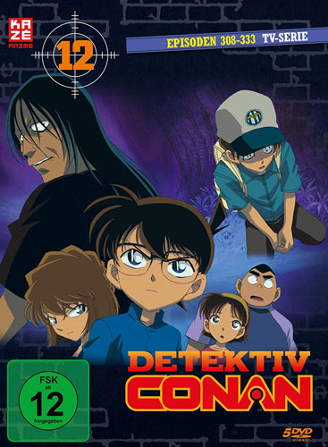 Detektiv Conan - TV Serie Box 12 (DVD)  Episoden: 308-333, 5DVDs