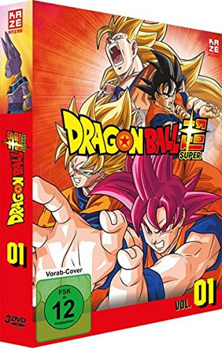 Dragonball Super - 1. Arc (DVD) 3Disc Kampf der Götter, Episoden 01-17