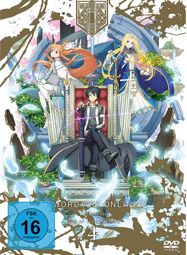 Sword Art Online: Alicization WoU 4(DVD) Alicization - War of Underworld 3.4