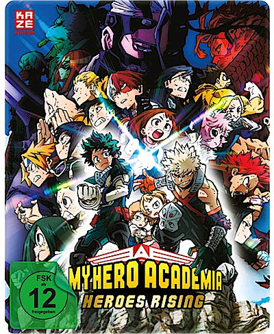 My Hero Academia: Heroes Rising (DVD) LE The Movie, Limited Steelbook