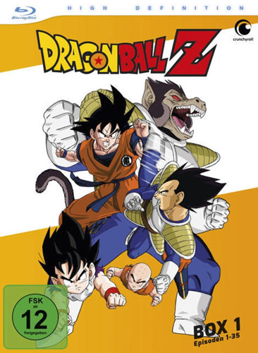 Dragonball Z - BOX 1 (BR) TV  4Disc, Folge 1-35