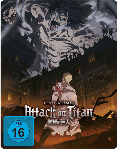 Attack on Titan - Final Season (DVD) LE -SB- GA  Gesamtausgabe, Limited Edition Steelbook