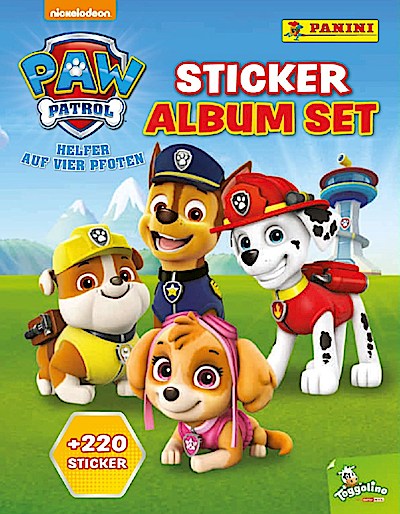 Paw Patrol: Stickeralbum Set (incl. 220 Sticker)