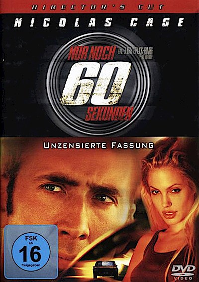 Nur noch 60 Sekunden (DVD) D.C. Min: 122/DD5.1/WS