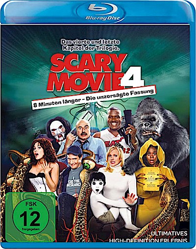 Scary Movie 4 (BR) Min: 86/DTS5.1/HD 1.85:1