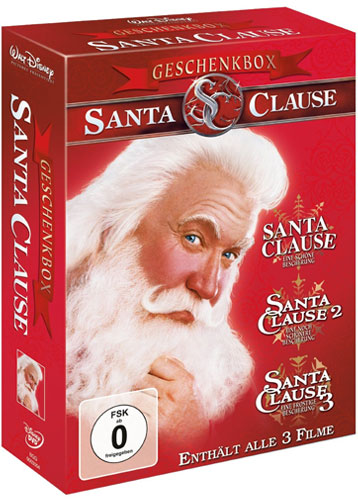 Santa Clause Geschenkbox (Alle 3 Filme)