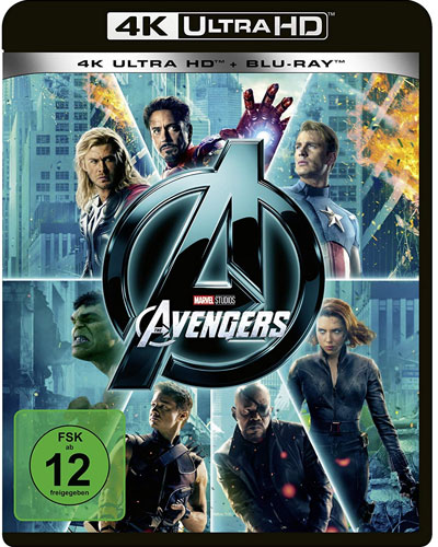 Marvels The Avengers (UHD+BR) 2Disc Min: 148/DD5.1/WS  4K Ultra
