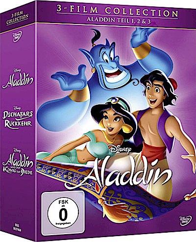 Aladdin - 3-Film-Collection (Teil 1, 2 & 3)