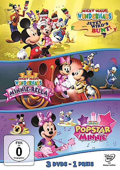 Micky Maus Wunderhaus: Jetzt wird’s bunt / Minnie-Rella / Po